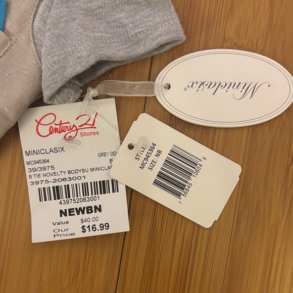 Stylish Gray and Tan Bodysuit with Vest - Picture 3 of 3